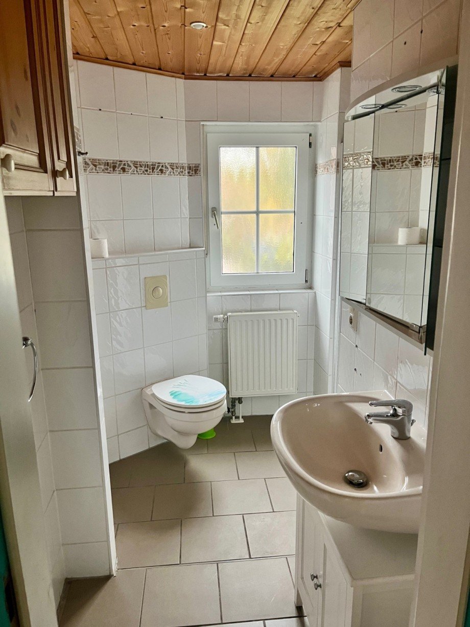 Badezimmer im Hochparterre Einfamilienhaus Bernau bei Berlin