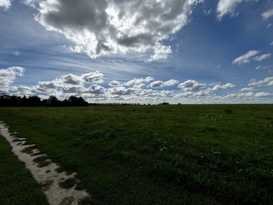 Ausblick Wohngrundst�ck Bernau bei Berlin