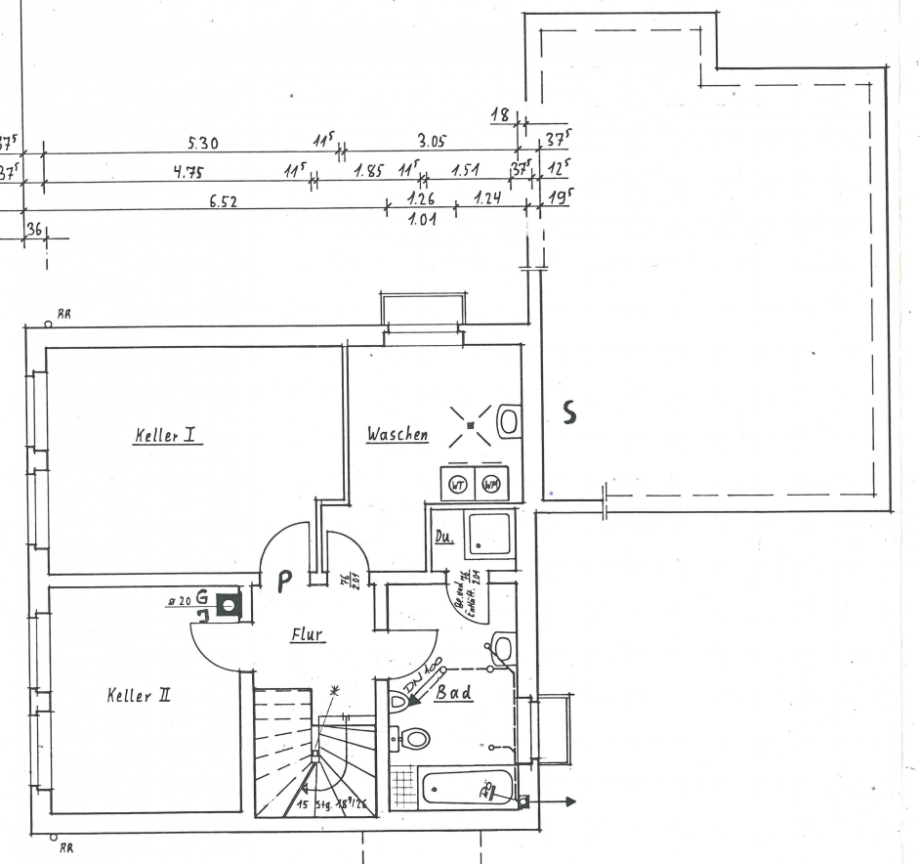 Grundriss Keller Einfamilienhaus Bernau bei Berlin