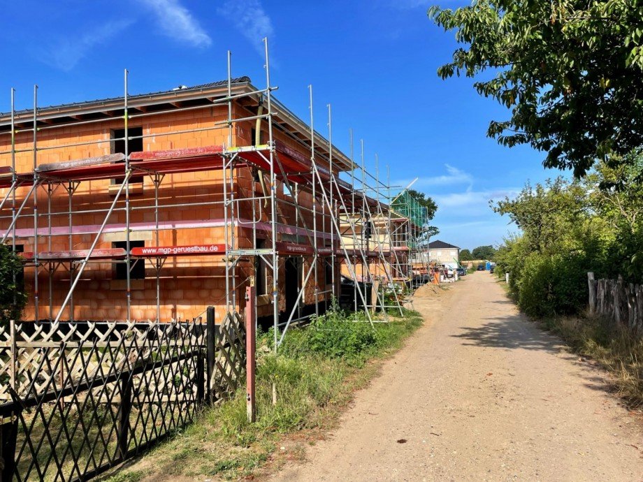 Ansicht Zufahrt Wohngrundst�ck Bernau bei Berlin