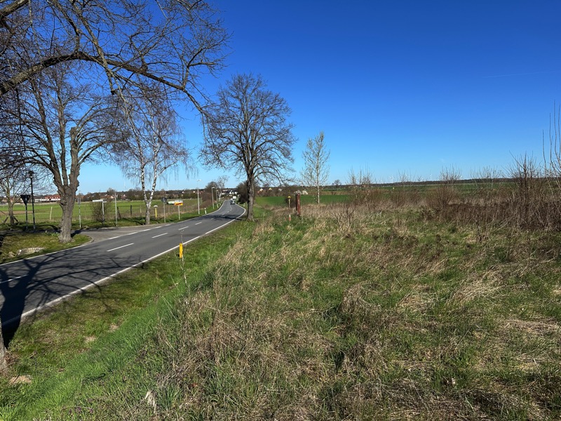 Ansicht Stra�e Wohngrundst�ck Ahrensfelde